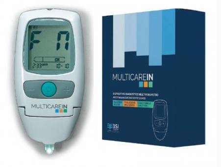 Multicare In Misuratore di Glicemia, Colesterolo, Trigliceridi