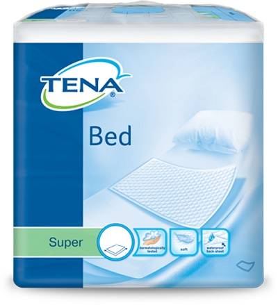Tena Bed Super Traversa per Incontinenza non Rimboccabile 60 X 90 cm 35 Pezzi