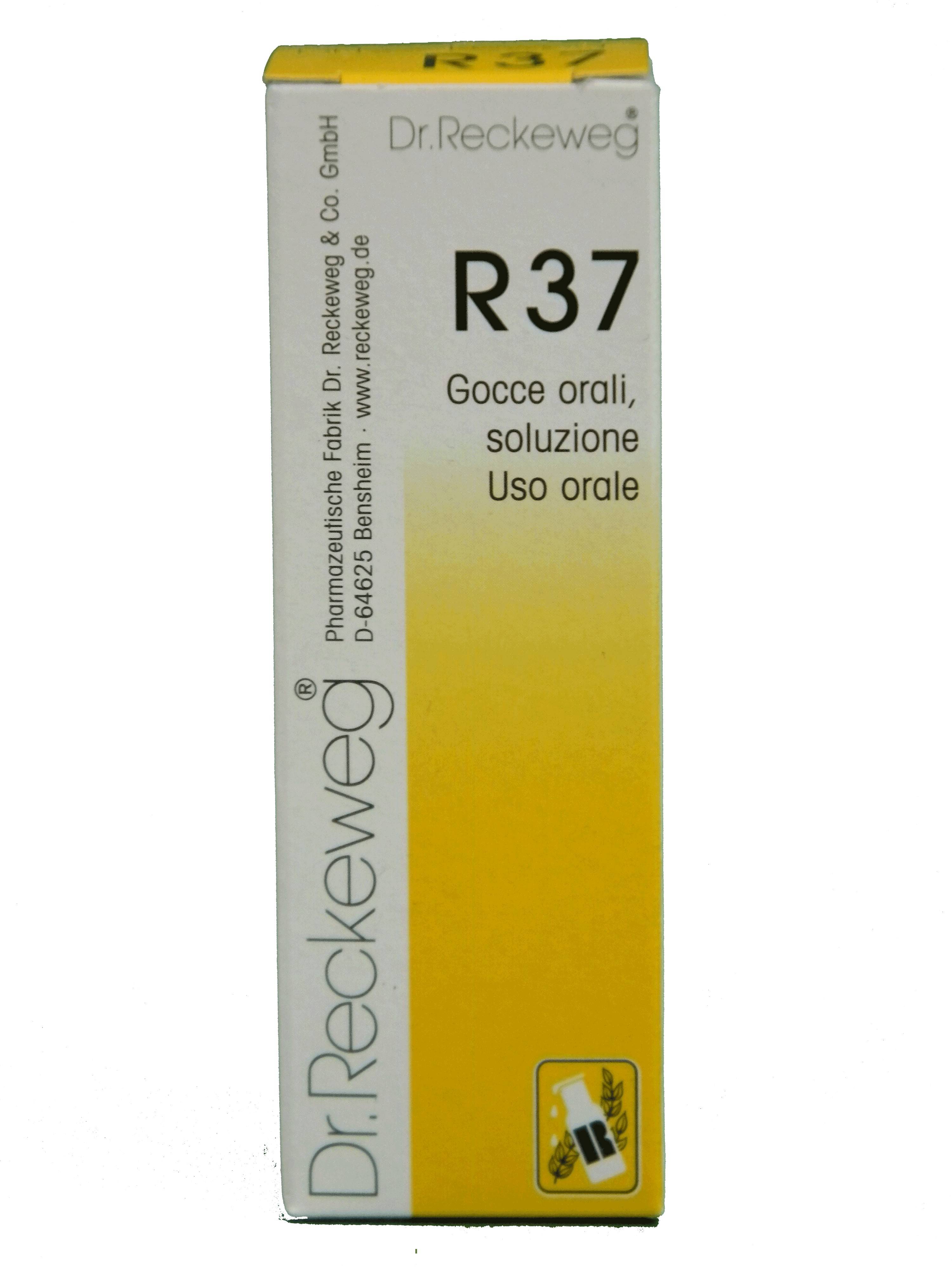 Reckeweg R37 Gocce omeopatiche 22 ml