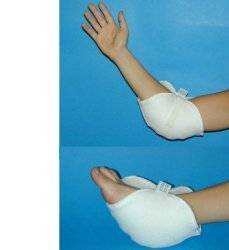 Farmacare Gomitiera/Talloniera in Vello Sintetico contro Piaghe da Decubito