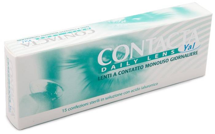 Contacta Daily Lens Yal Lente a Contatto Monouso - 4,50 15 Pezzi