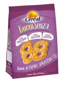 Cereal Buoni Senza Biscotti al Grano Saraceno Senza Glutine 200 g