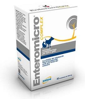Enteromicro Complex Complemento per Cani e Gatti 32 Compresse