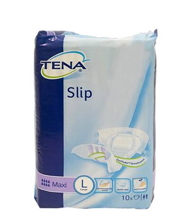 Tena Slip Pannolone per Incontinenza a Mutandina Maxi L 10 Pezzi