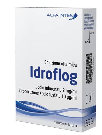 Idroflog Soluzione Oftalmica 15 Flaconcini da 0,5 ml