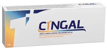 Cingal Siringa Preriempita con 4,5 MG/ML Triamcinolone Esacetonide