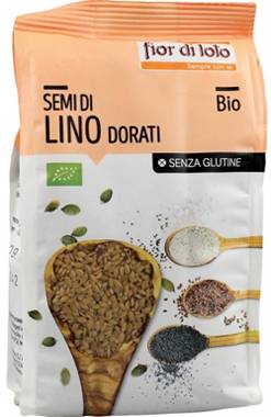 Fior di Loto Biotobio Semi di Lino dorati Bio 400 g