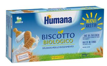 Humana Baby Bio 2 Biscotto bio per neonati 2 sacchetti da 180 g