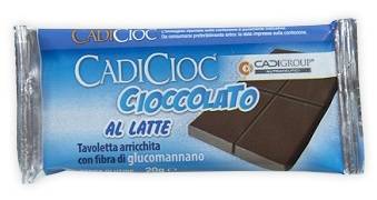 Cadicioc Barretta di cioccolato al latte per perdere peso 20 g