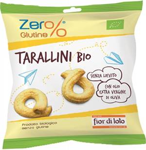 Fior di Loto Zero% Tarallini senza Glutine Bio Monoporzione 30 g