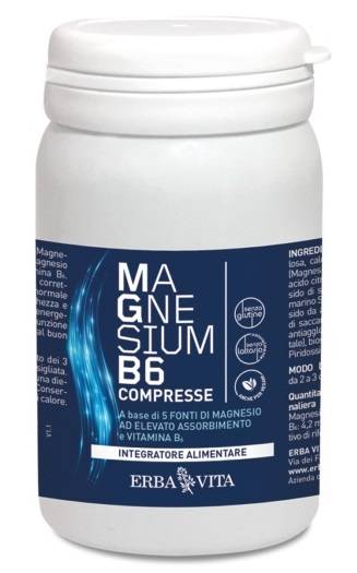 Erba Vita Magnesium B6 Integratore per il sistema nervoso 60 Compresse