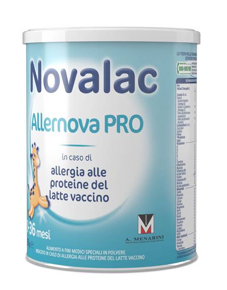 Novalac Allernova Pro Allergia Latte Vaccino 400 g