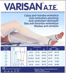 VARISAN ATE 18MMHG MONOCOLLANT DX AGTR PA BIANCO 3 1PZ
