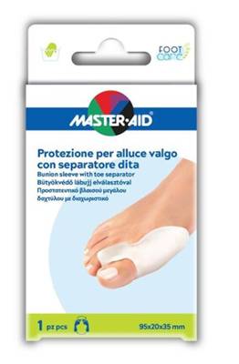 Master Aid Protezione per Alluce Valgo con Separatore Dita 1 Pezzo