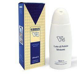 Codex V4 Latte Idratante Pulizia Viso 150 ml