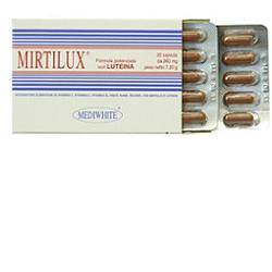 Mirtilux Integratore antiossidante 20 Capsule