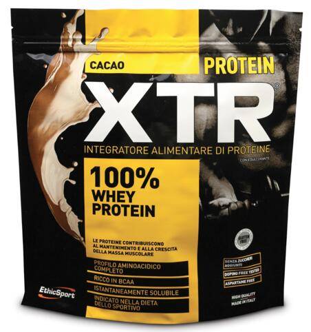 EthicSport Protein XTR Gusto Cacao Integratore proteico 500 g