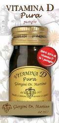 Dr Giorgini Vitamina D Pura Integratore 60 pastiglie