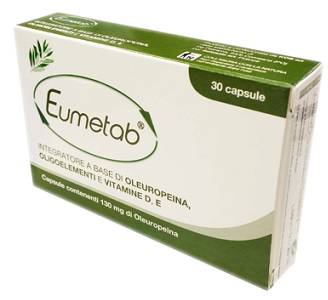 Eumetab Integratore per insorgenza diabete 30 Capsule