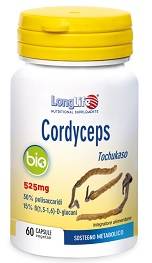 Longlife Cordyceps Bio Integratore Vie Respiratorie 60 capsule
