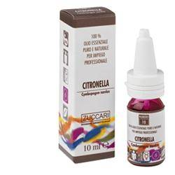 Zuccari Citronella Olio essenziale naturale antisettico 10 ml