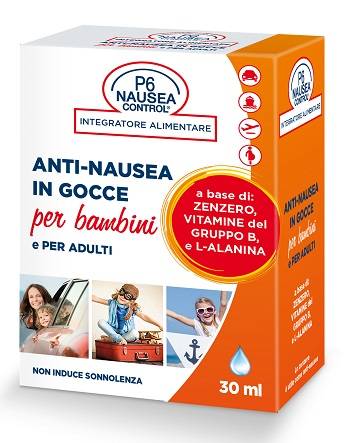 P6 Nausea Control Gocce Antinausea 30 ml