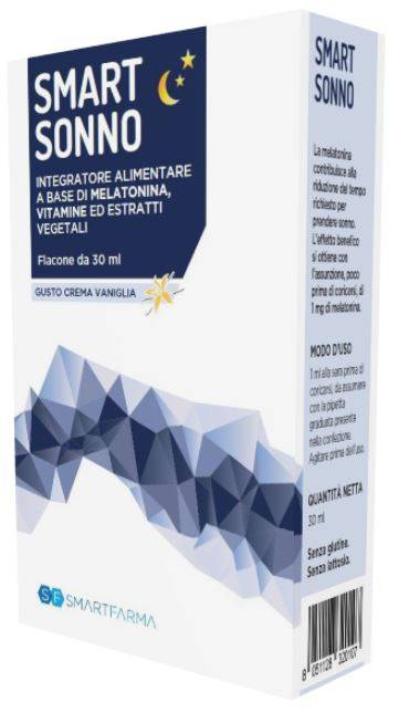 Smartfarma Smart Sonno Integratore per Dormire Bene 30 ml