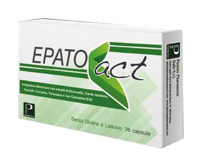 Epatoact Antiossidante per il benessere epatico 36 Capsule 500 mg