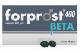 Forprost 400 Beta Integratore per il benessere della prostata 15 Capsule Soft Gel