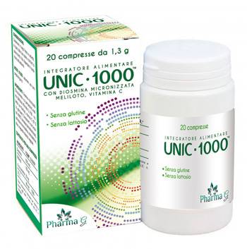 Unic 1000 Integratore per la Circolazione 20 compresse