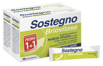 Briovitase Sostegno Limone Integratore Energetico Bipack 14+14 bustine