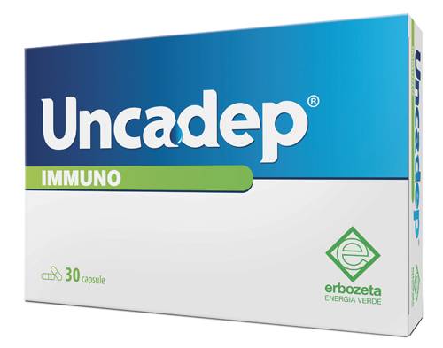 Erbozeta Uncadep Immuno per il benessere immunitario 30 Capsule