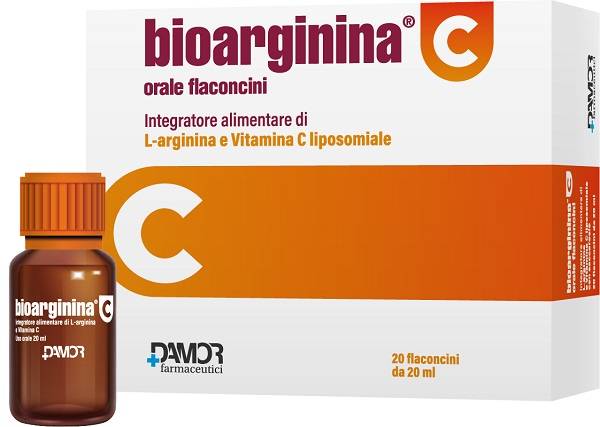 Bioarginina C Orale Integratore per il sistema immunitario 20 Flaconcini
