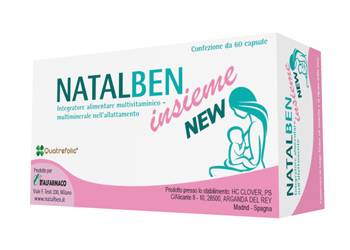 Natalben Insieme New Integratore per Allattamento Materno 60 capsule
