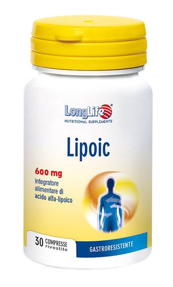 Longlife Lipoic Integratore Antiossidante 30 compresse