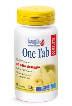 Longlife One Tab Complete 30 Tavolette