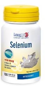 Longlife Selenium 100 g Integratore antiossidante 100 Compresse