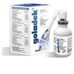 Shedir Pharma Goladek Spray No Alcool per le vie respiratorie 25 ml