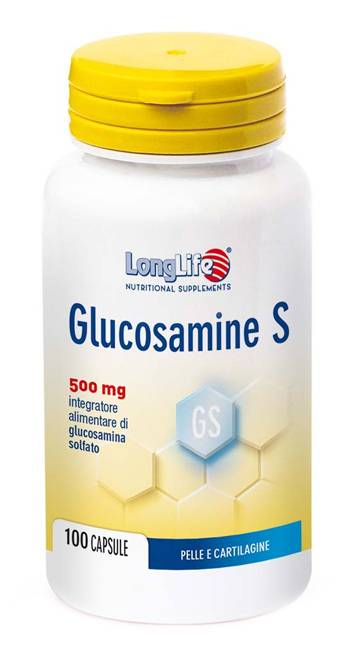 Longlife Glucosamina Integratore per la pelle 100 Capsule