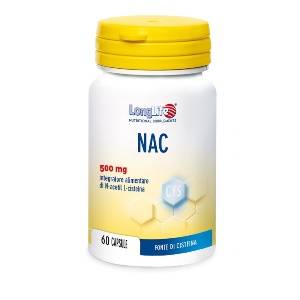 Longlife Nac N - acetil L - Cisteina Integratore 60 capsule vegetali