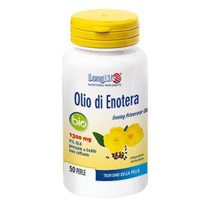 Longlife Olio di Enotera Bio 1300mg Integratore Pelle 50 perle