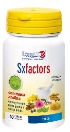Longlife SX Factors Integratore per memoria e concentrazione 60 Capsule Vegetali