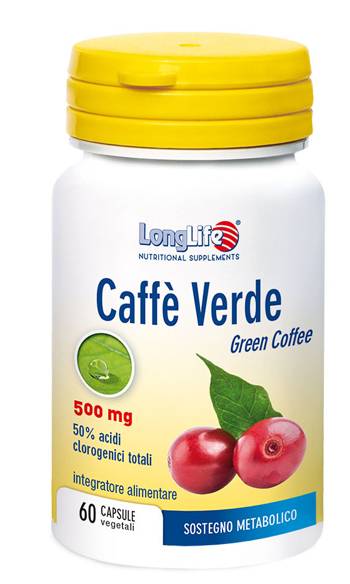 Longlife Caffè Verde Integratore Sostegno Metabolico 60 capsule