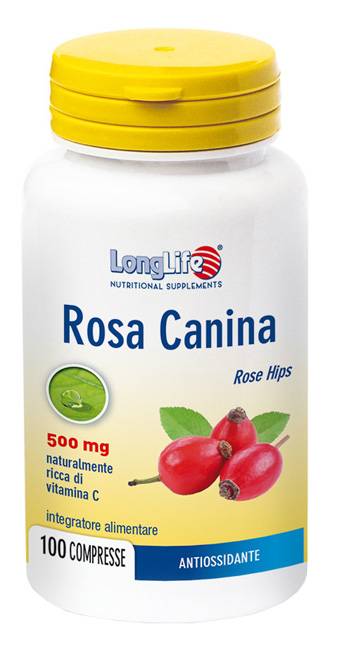 Longlife Rosa Canina Integratore Antiossidante 100 compresse
