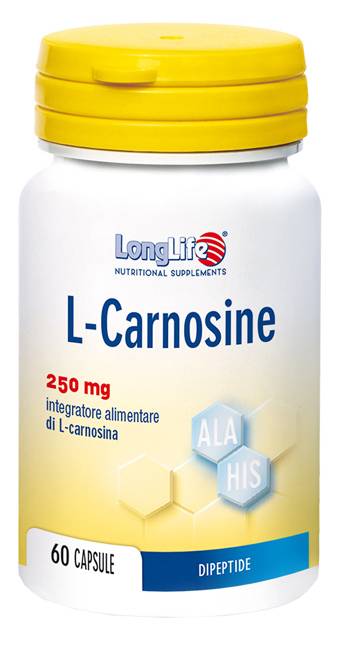 Longlife L - Carnosine Integratore Funzione Muscolare 60 capsule