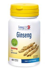 Longlife Ginseng Integratore Contro la Stanchezza 60 capsule