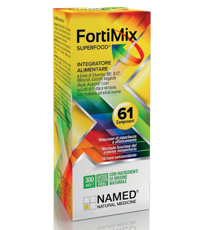Named FortiMix Integratore di Vitamine e Sali Minerali 300 ml