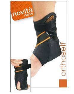 TUTORE BIVALVA CON TIRANTE LATERALE MEDIALE MALLEOSTRONG MISURA LARGE