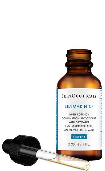 SkinCeuticals Silymarin CF Siero antiossidante con Vitamina C pura ideale per pelli grasse 30 ml