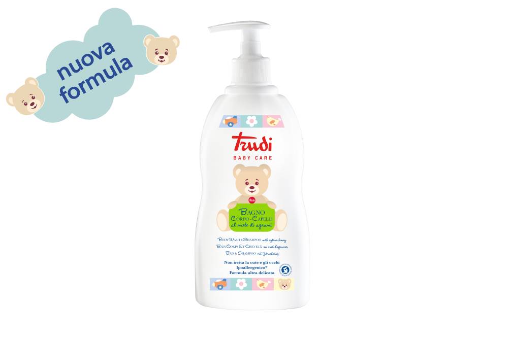 Trudi Baby Care Bagno Corpo e Capelli 500 ml